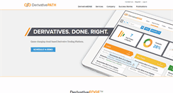 Desktop Screenshot of derivativepath.com